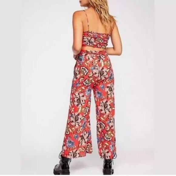 Free People Wide Leg Flowy Pants - Picture 2 of 8